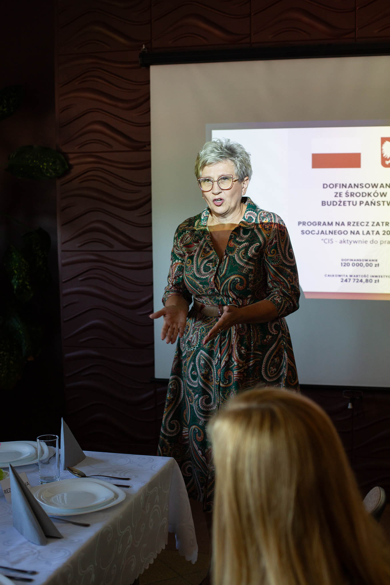 Pani Dorota Cieślik Zastępca Prezydenta Miasta Chełm