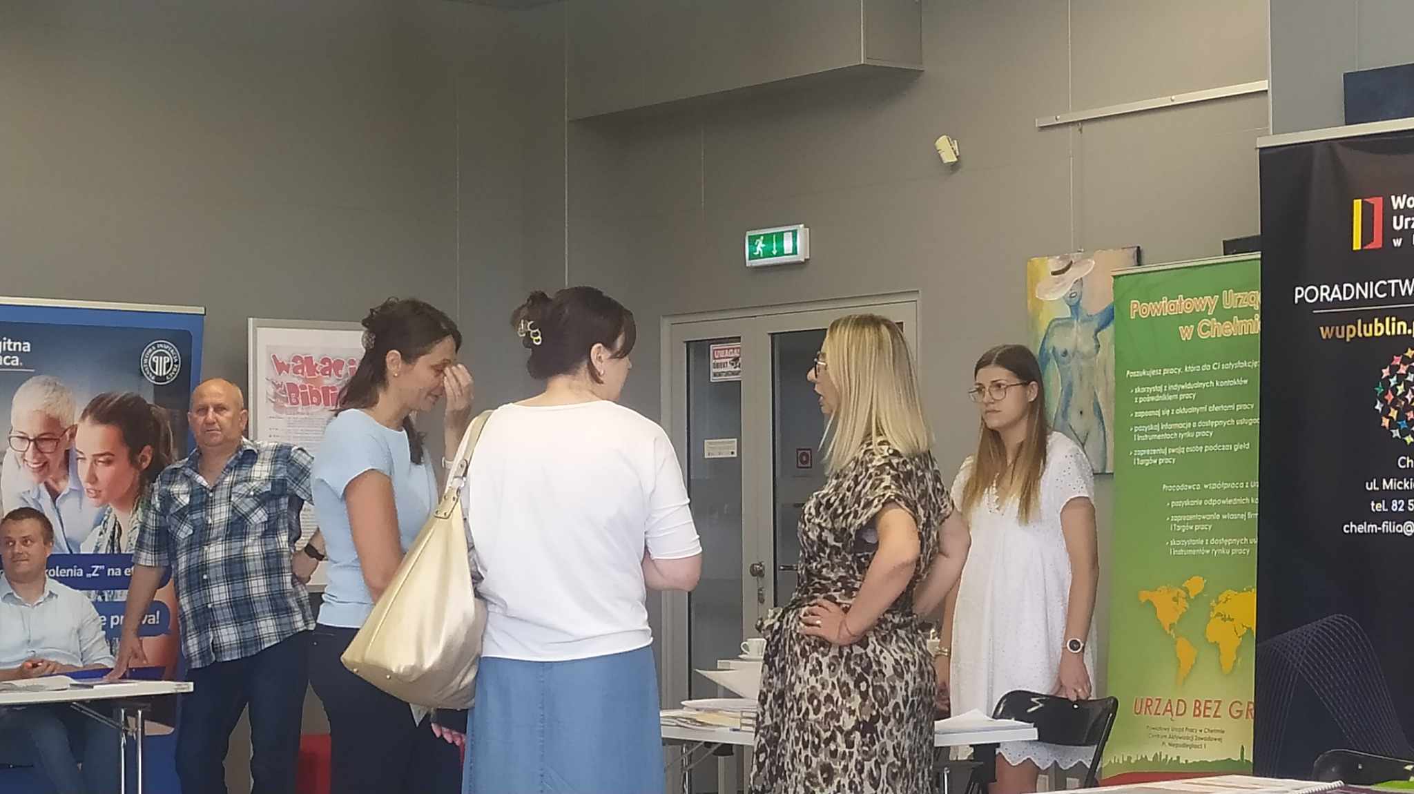 Stoisko informacyjne PUP